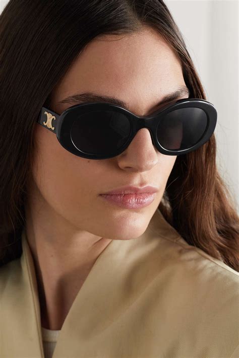 celine black triomphe sunglasses|WOMEN'S LUXURY BLACK TRIOMPHE SUNGLASSES .